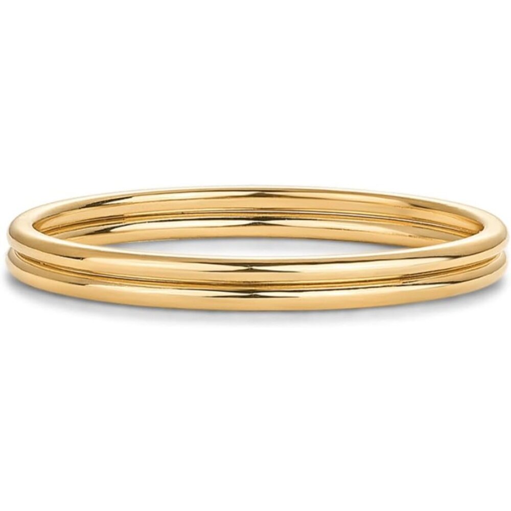 14k Gold Plated Stackable Ring Pack For Women | W… - image 1
